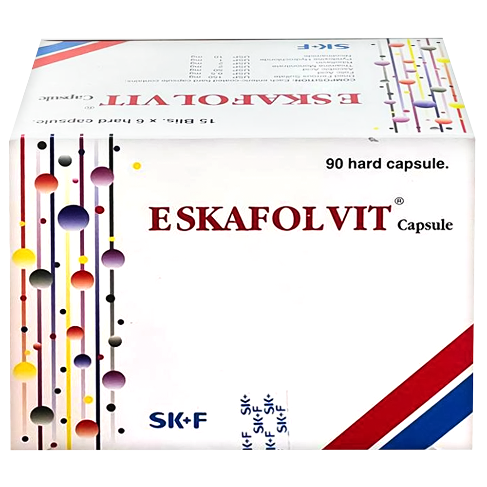 EskaFolvit bổ sung sắt và axit folic, trị thiếu máu