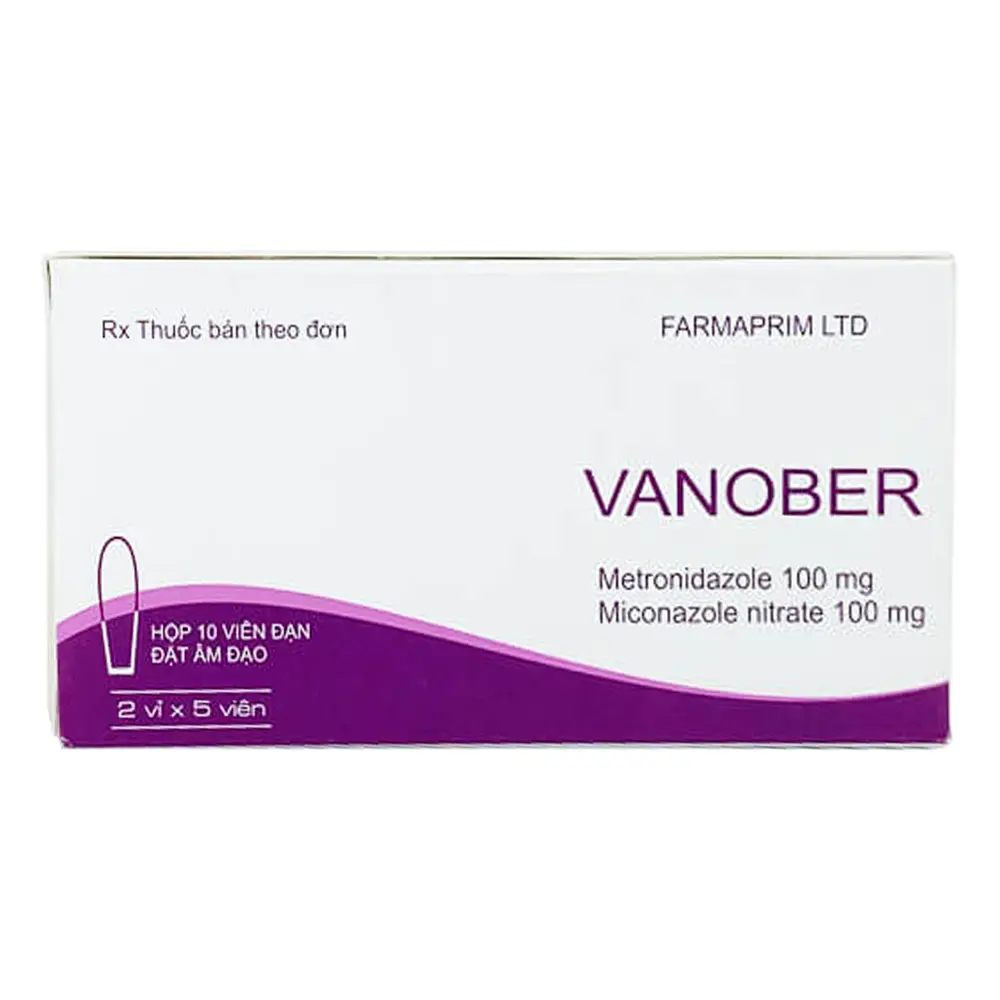 Vanober Farmaprim (2 vỉ x 5 viên)